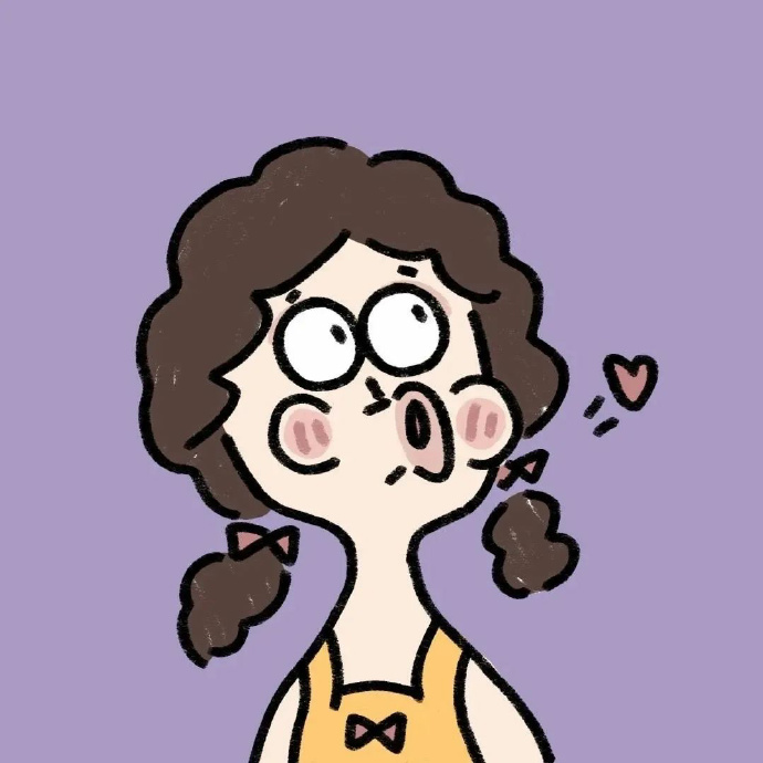 可爱动画卡通情侣微信头像