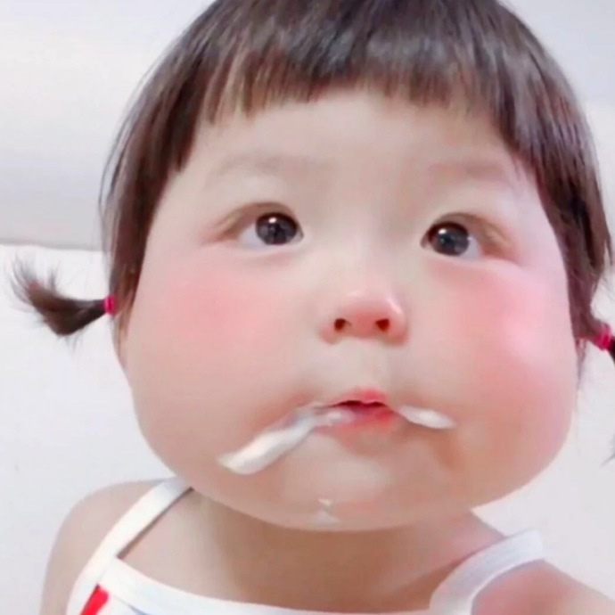 可爱大头娃娃微信头像