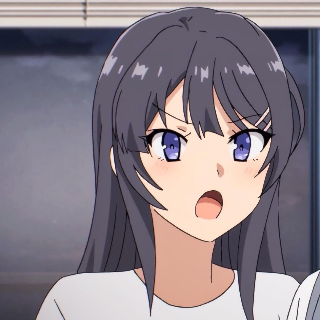 《青春猪头少年不会梦到兔女郎学姐》樱岛麻衣&梓川咲太情侣微信头像