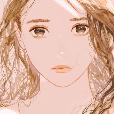 动漫精致简约的微信部位头像