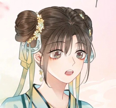 动漫古风美少女微信头像