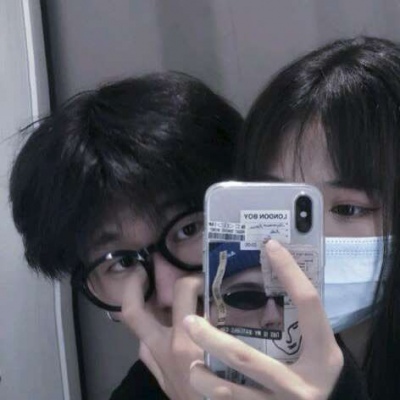 最好看的甜蜜校园情侣微信头像