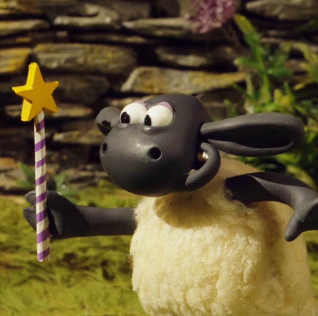 小羊肖恩可爱微信头像