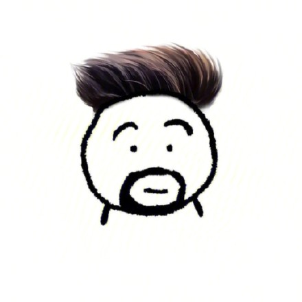 沙雕手绘简约大叔脸微信头像