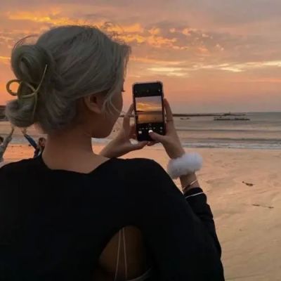 ins潮流女生网红头像