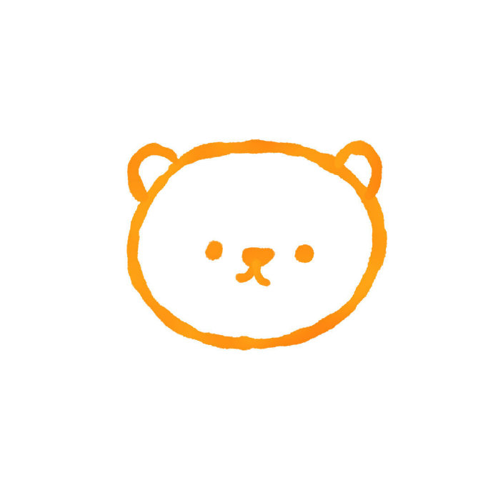 简约又可爱简笔画微信头像