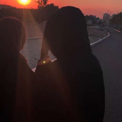 一左一右情侣部位微信头像