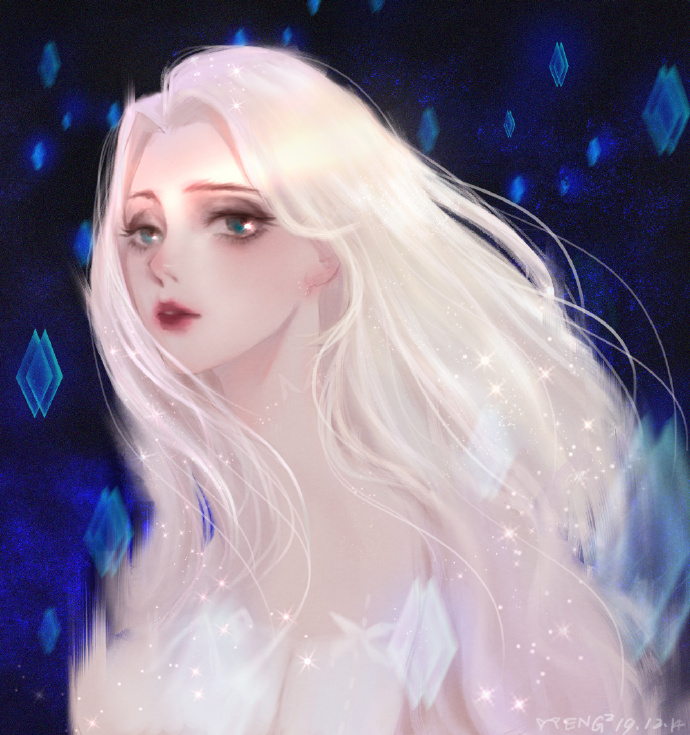 超美的卡通人物微信头像