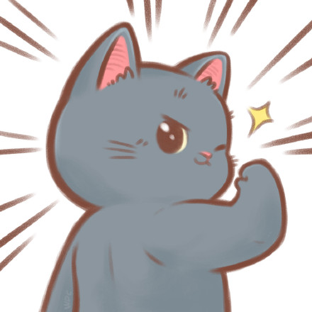 超棒的卡通猫猫微信头像