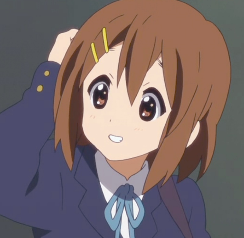 《轻音少女》平泽唯可爱微信头像