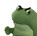 实用的沙雕动态小青蛙微信表情包