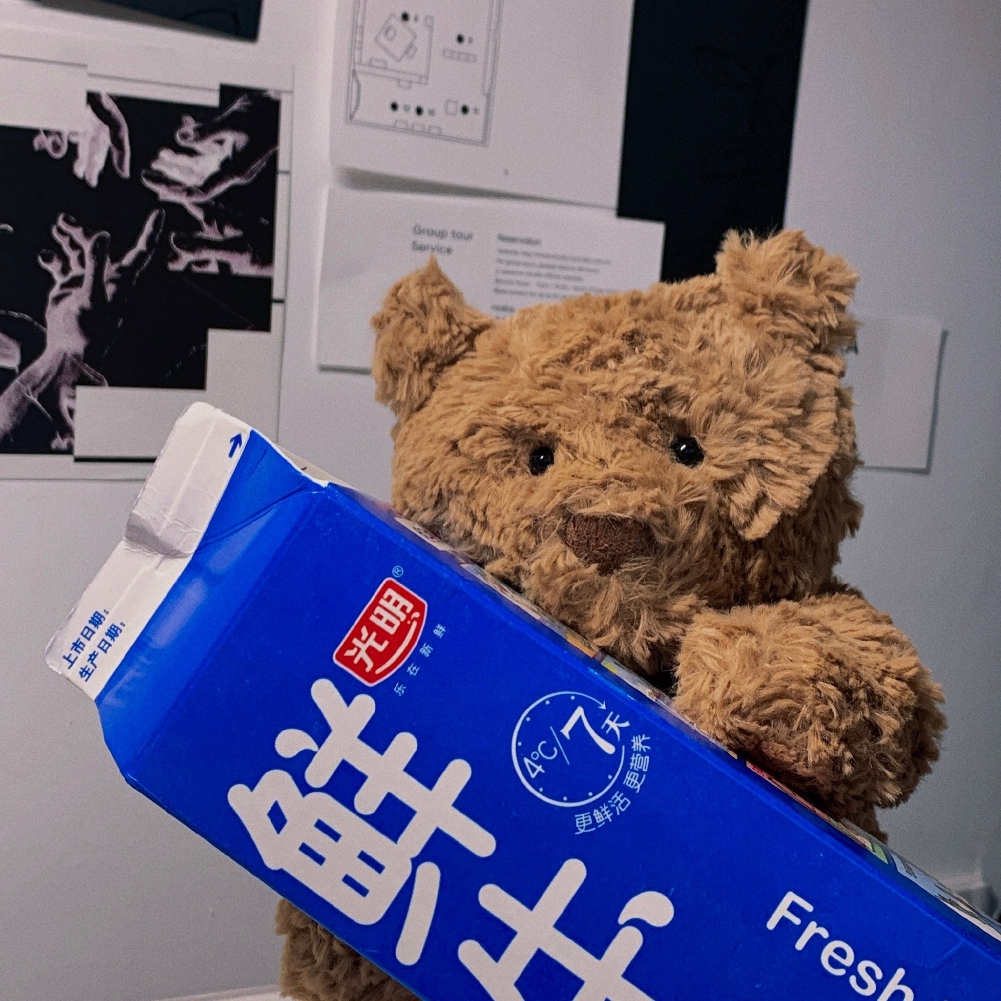 巴塞罗熊可爱微信头像