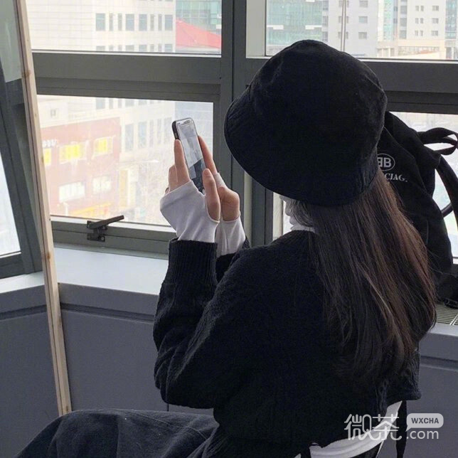 清纯好看的女神微信头像