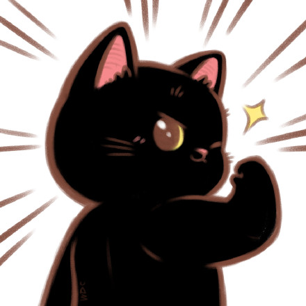 超棒的卡通猫猫微信头像