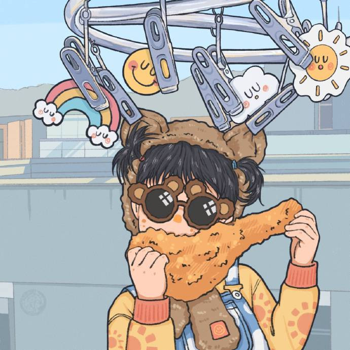 可爱男孩手绘可爱微信头像