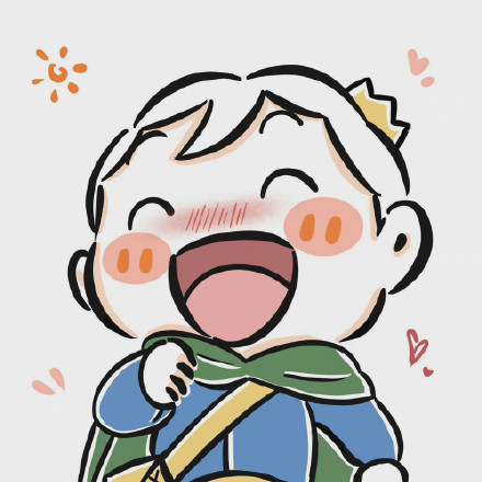 手绘《国王排名》波吉可爱微信头像