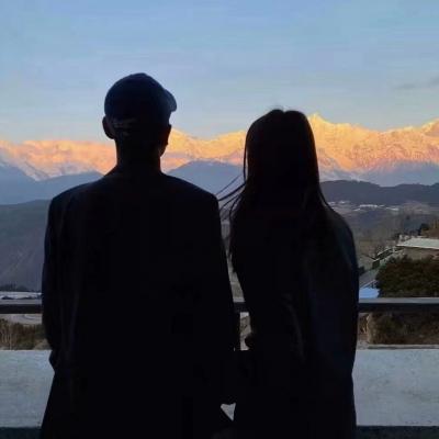 双人简单优质的情侣头像