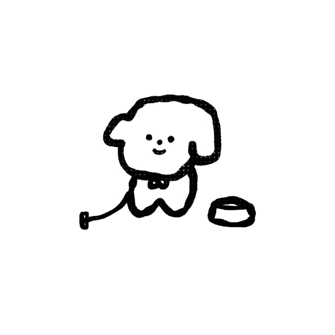 手绘简单又好看的卡通微信头像