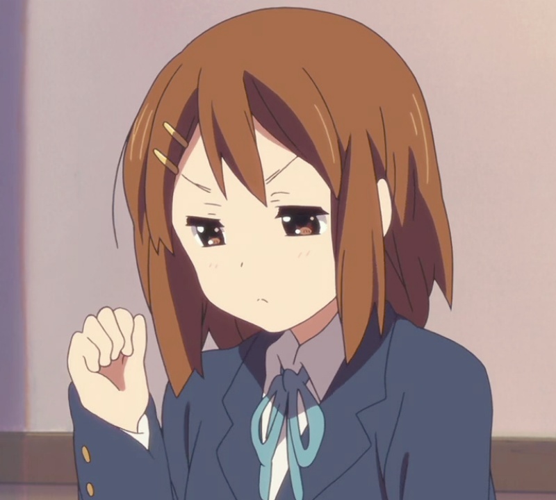 《轻音少女》平泽唯可爱微信头像