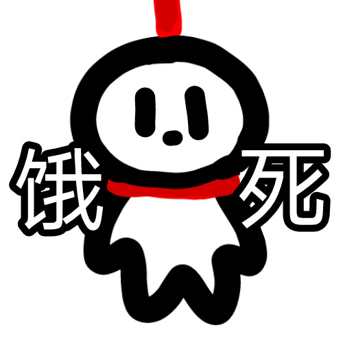 可爱的手绘卡通外卖微信头像