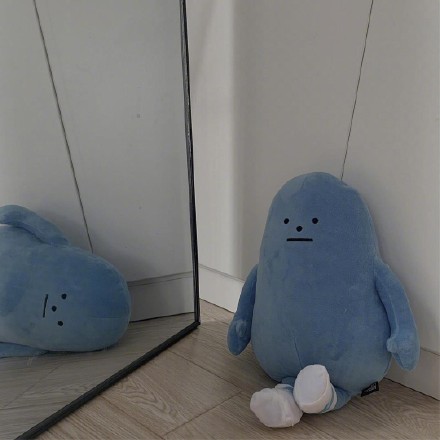 可爱的blue friend微信头像