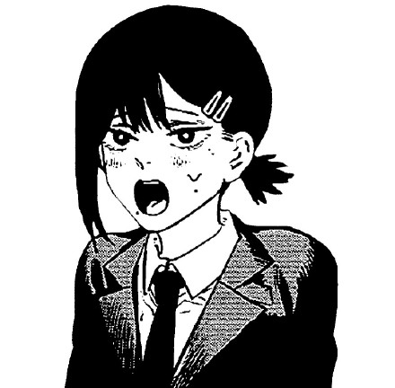 黑白系二次元男生微信头像
