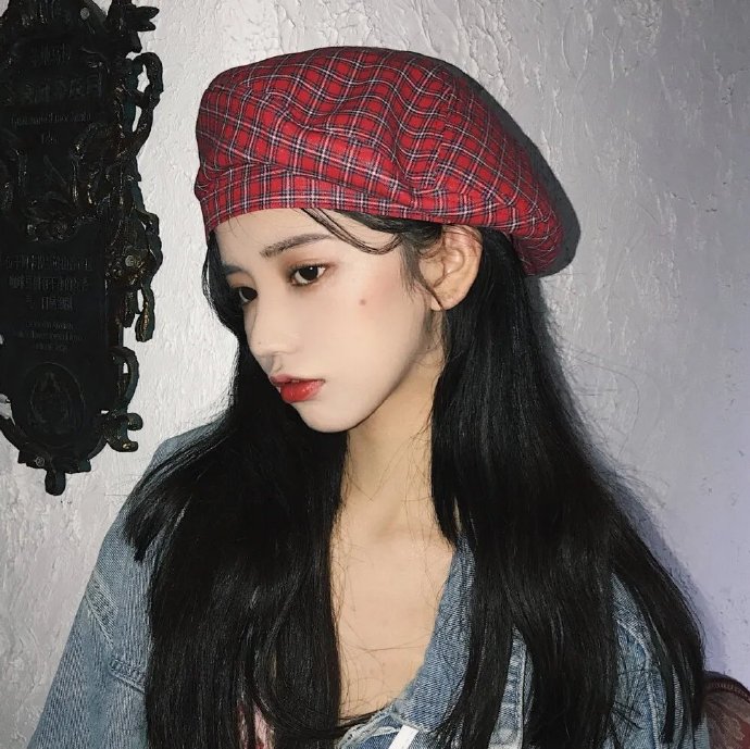 复古精致超美的女生头像