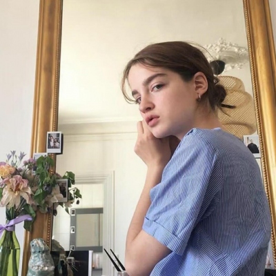 清纯可爱的欧美风高颜值头像