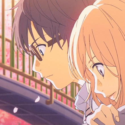 《四月是你的谎言》情侣微信头像