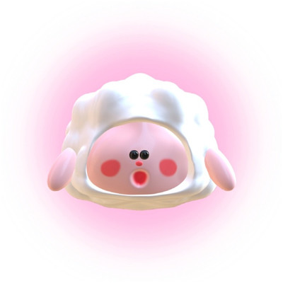 比较独特可爱的动物立体微信头像