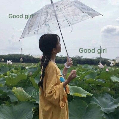 超火超级可爱的甜美女孩带字头像