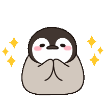 超可爱的企鹅动态微信表情包