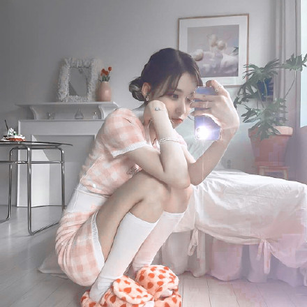 甜美女孩金玟庭微信头像