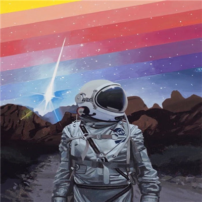 超酷的太空人微信头像
