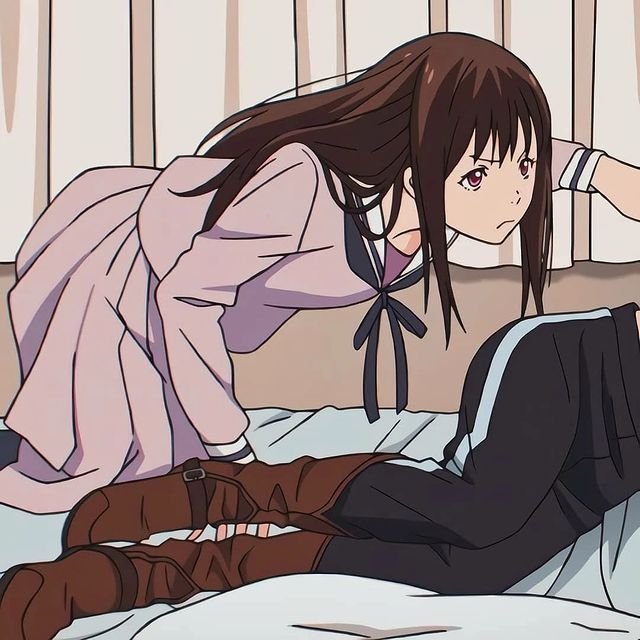 《野良神》一歧日和&夜斗情侣微信头像