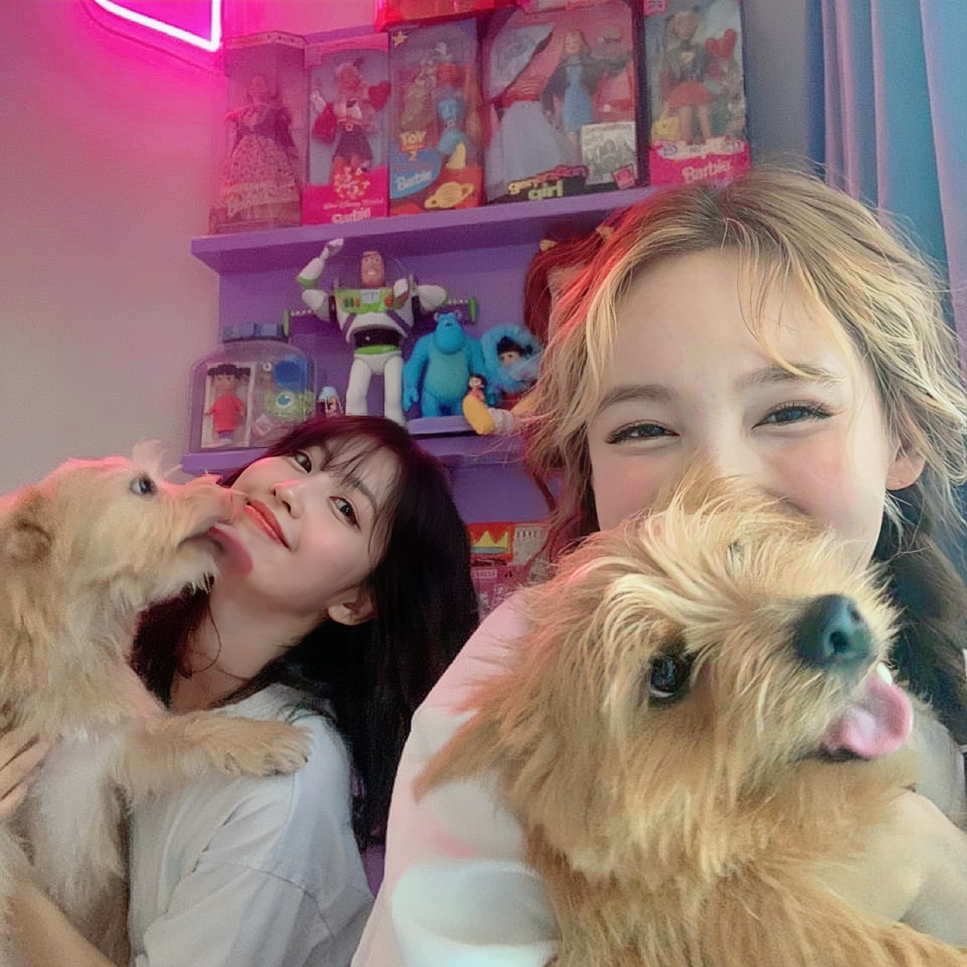 平井桃 × 林娜琏闺蜜微信头像