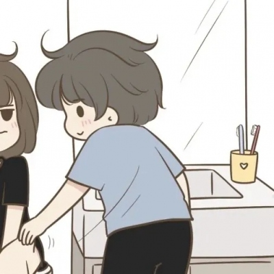 动漫可爱卡通情侣微信头像