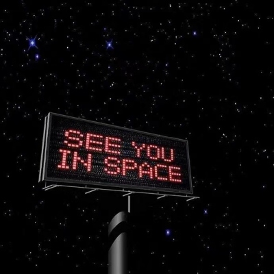 ins风可爱的带字空间意境微信头像