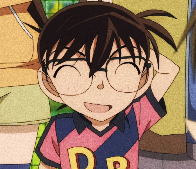 《名侦探柯南剧场版：第11名前锋》江户川柯南可爱微信头像