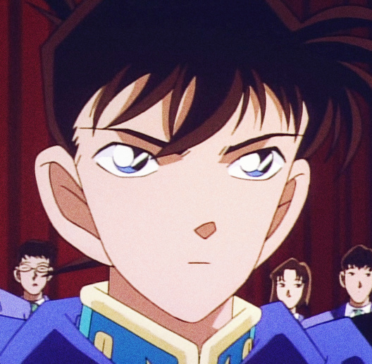 《名侦探柯南》骑士工藤新一帅气微信头像