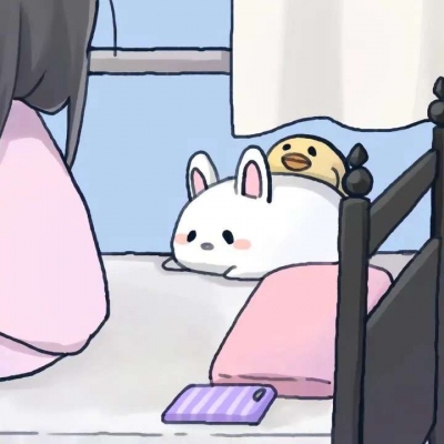 超好看二次元动漫情侣微信头像