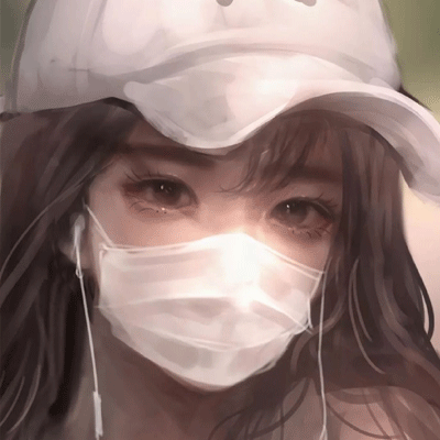 高清二次元唯美手绘女生头像