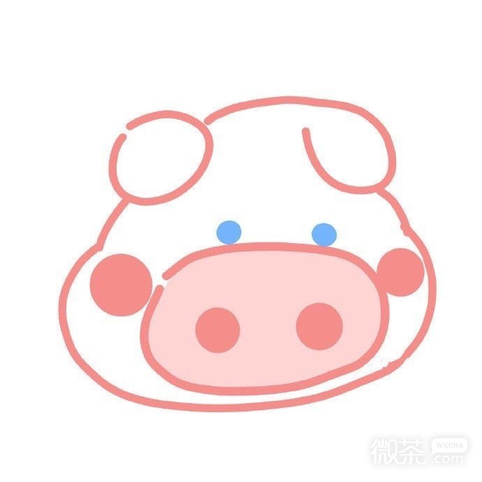 可爱卡通风手绘微信头像