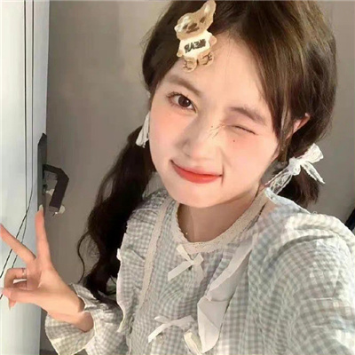 卡哇伊甜美女小清新高冷ins风女头