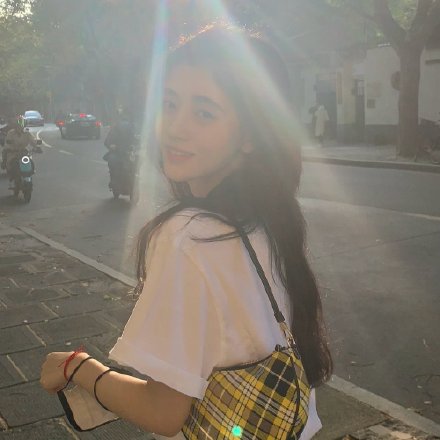 美少女鞠婧祎微信头像