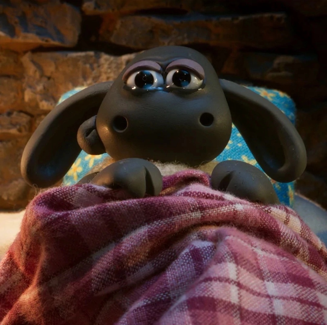 小羊肖恩可爱微信头像