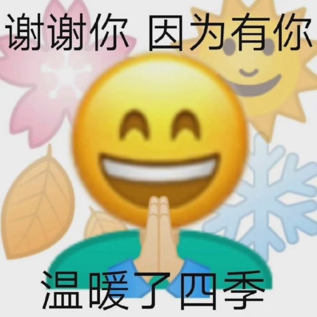 听我说谢谢你因为有你表情包