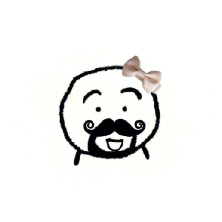 沙雕手绘简约大叔脸微信头像