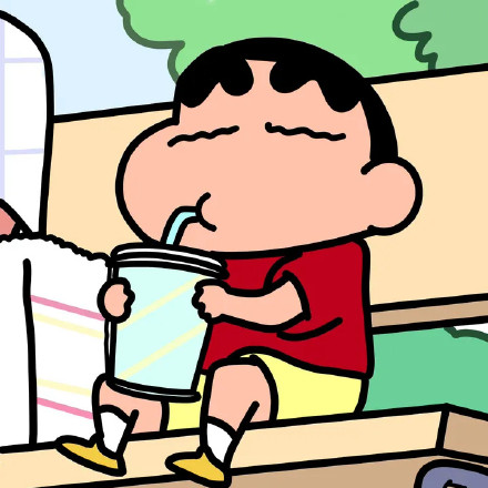 蜡笔小新夏日清凉微信头像