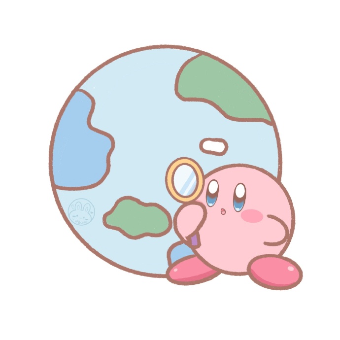 星之卡比版手机图标可爱头像